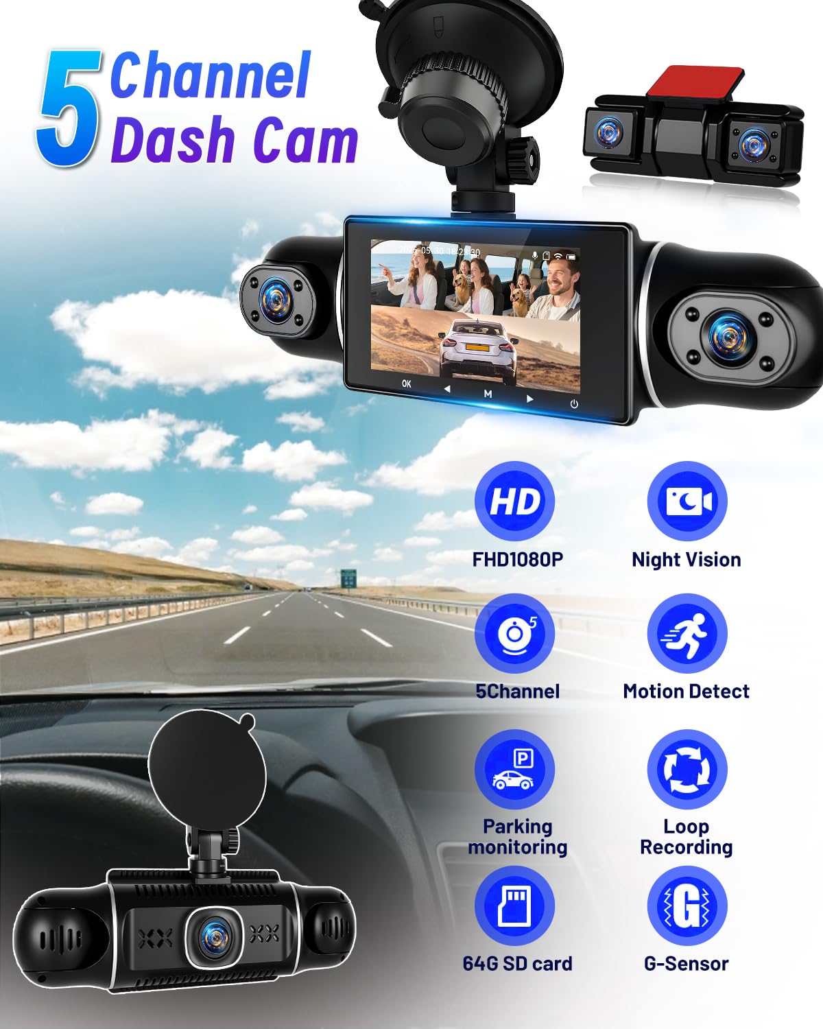 NHOPEEW cabin-view image highlights interior monitoring for enhanced in-vehicle security.