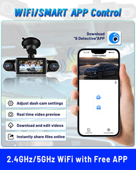 NHOPEEW left-side camera captures side roads for improved awareness.