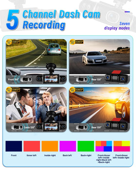 NHOPEEW rear-view footage supports incident review with clear evening/night recordings.