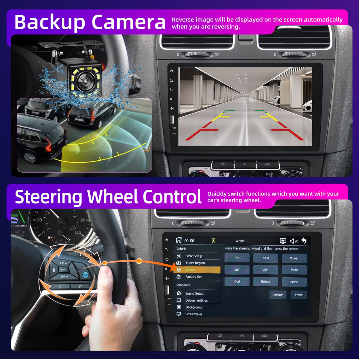 NHOPEEW Bluetooth hands-free for clear calls and streaming music