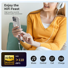 NICE BUDDY close-up of internal DAC area highlighting clear digital audio performance