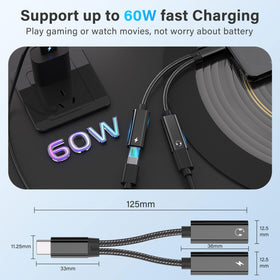 NICE BUDDY beside a coin to show compact size and easy portability