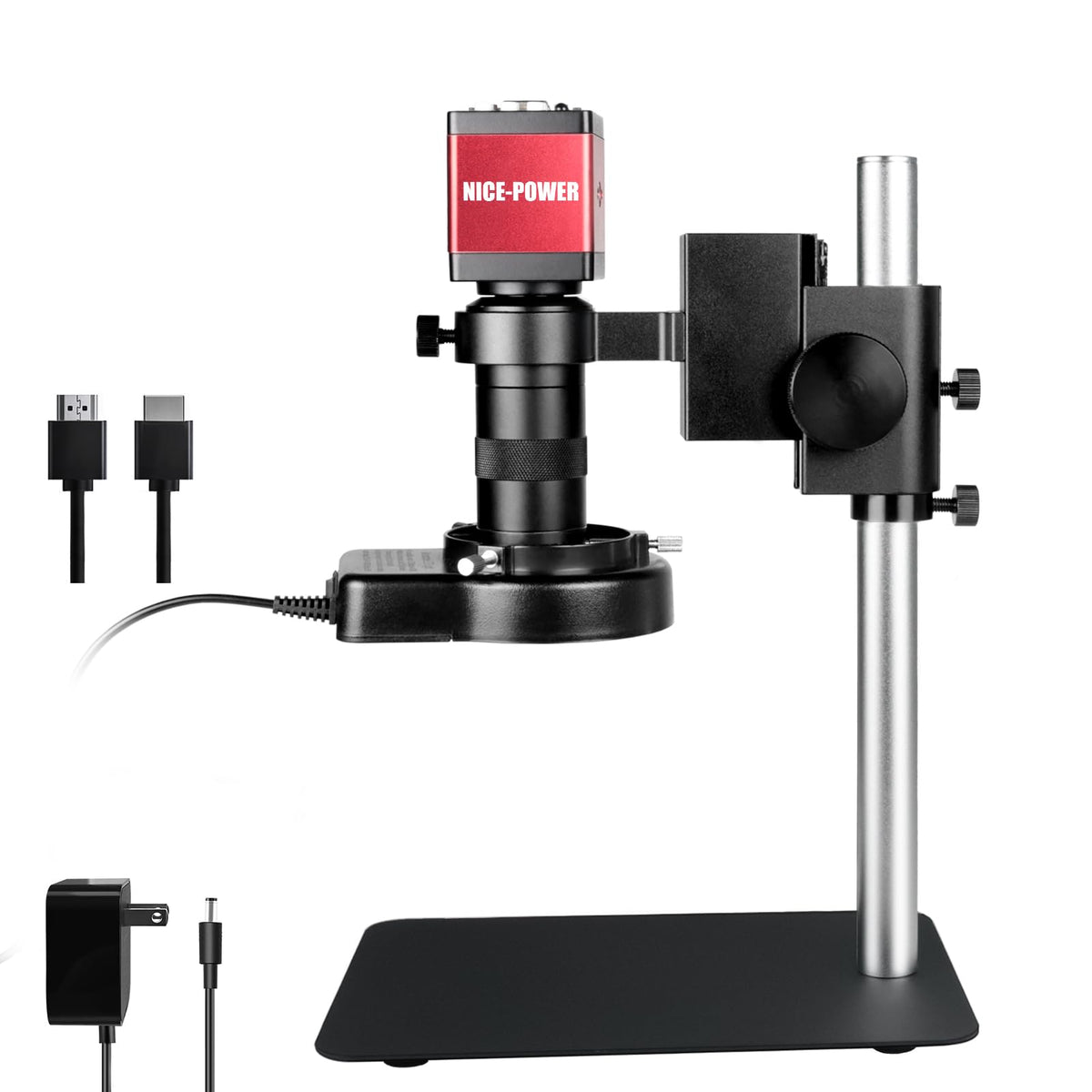 NICE-POWER digital microscope with 13MP HD camera enables detailed circuit inspection