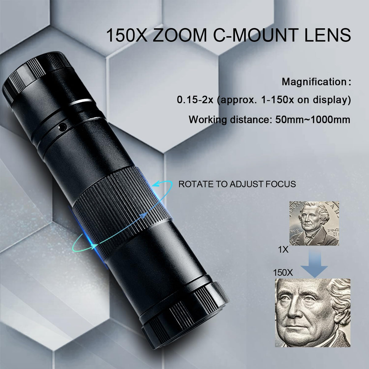 NICE-POWER digital microscope-led-ring-light-56-leds provides bright imaging.