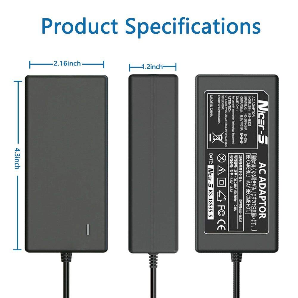 Nicer-S adapter plugged into Brookstone Big Blue speaker, restores AC power