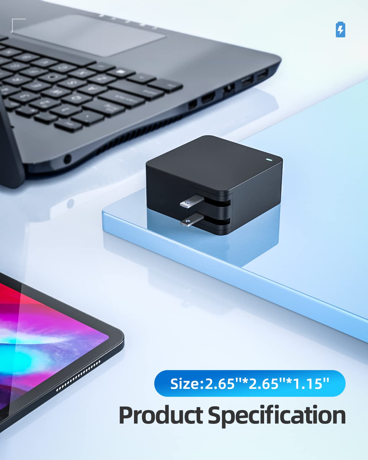 Nicpower 20V 3.25A output powers Ideapad models efficiently