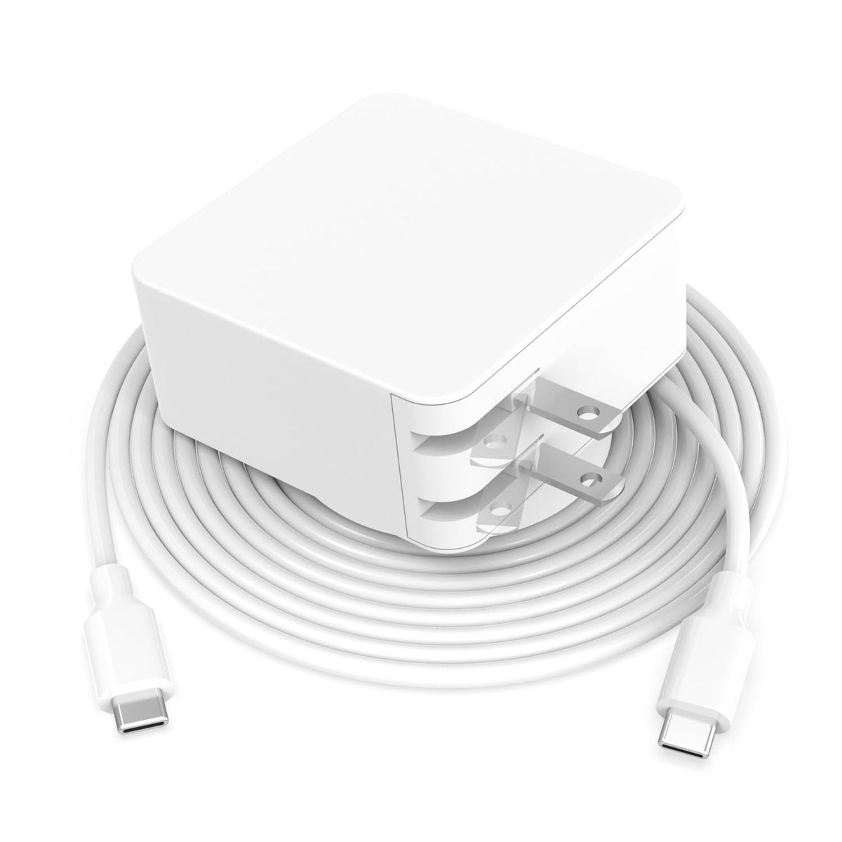 Nicpower 65W fast charger foldable design for travel and compact storage