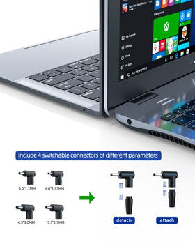 Nicpower Asus Vivobook compatibility image, showing broad support for 65W and under.
