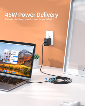 Nicpower charger compatible with Samsung Chromebook 4 and 4 Plus for reliable charging