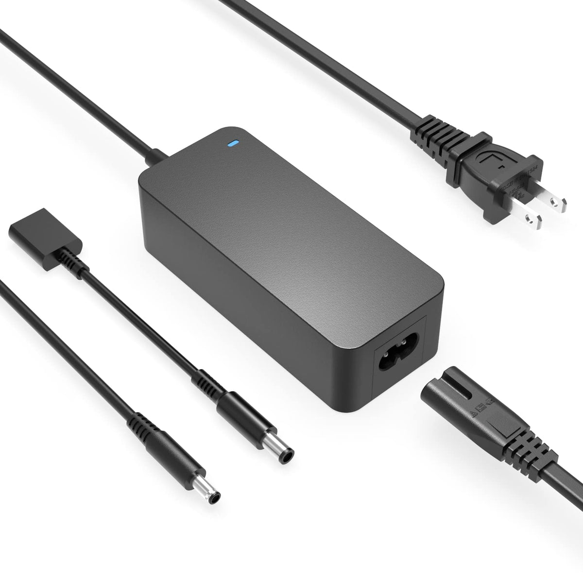 Nicpower front view adapter showing compact design and safe charging