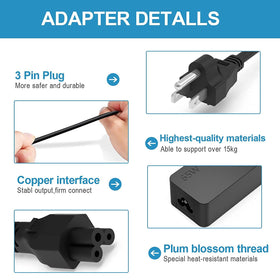 Nicpower travel-ready charger with cord for home, office, or on-the-go charging.