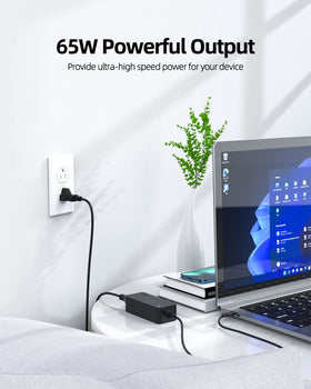 Nicpower 65W charger supports ThinkPad X1 Gen models and docking