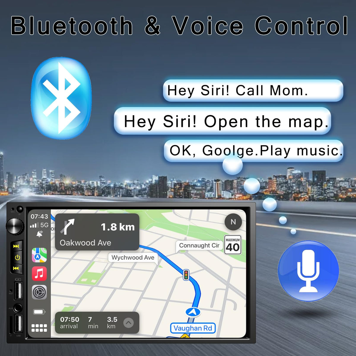 Nideocion backup camera detail with night vision for safer reversing
