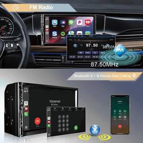 Nideocion installed in a car dash demonstrating clean OEM-style fit