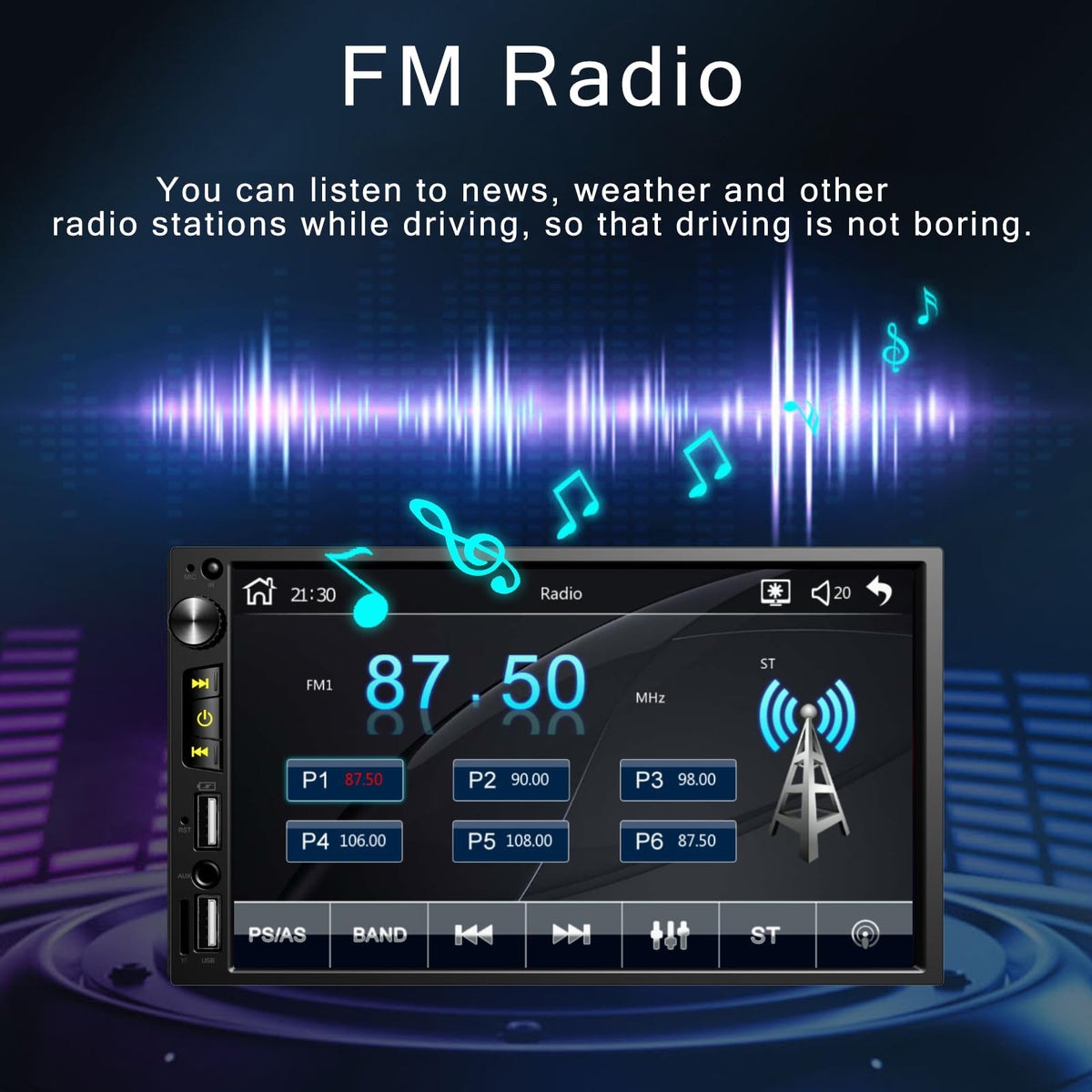 Nideocion installed in dashboard enhancing in-car infotainment