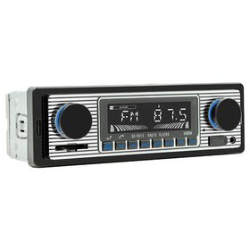 Nideocion single din car radio Bluetooth for wireless audio on the go.