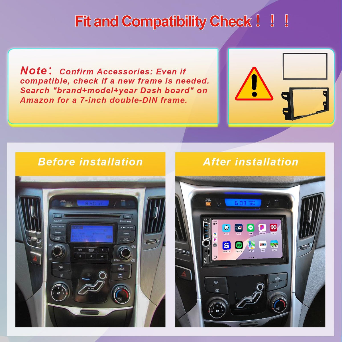 Nideocion subwoofer output and audio ports, richer bass capability