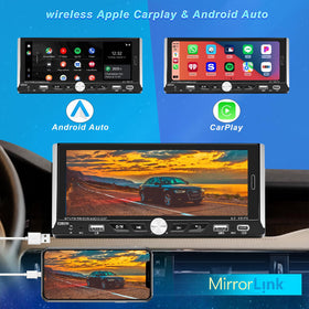 Nideocion touchscreen close-up with responsive IPS clarity benefit