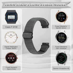 Colorful, interchangeable designs to match outfits and occasions.
