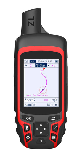 NiesahYan A6 handheld GPS with a 2.4 inch color screen for easy trail navigation