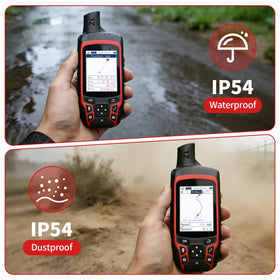 No built in maps; relies on satellite signals for navigation