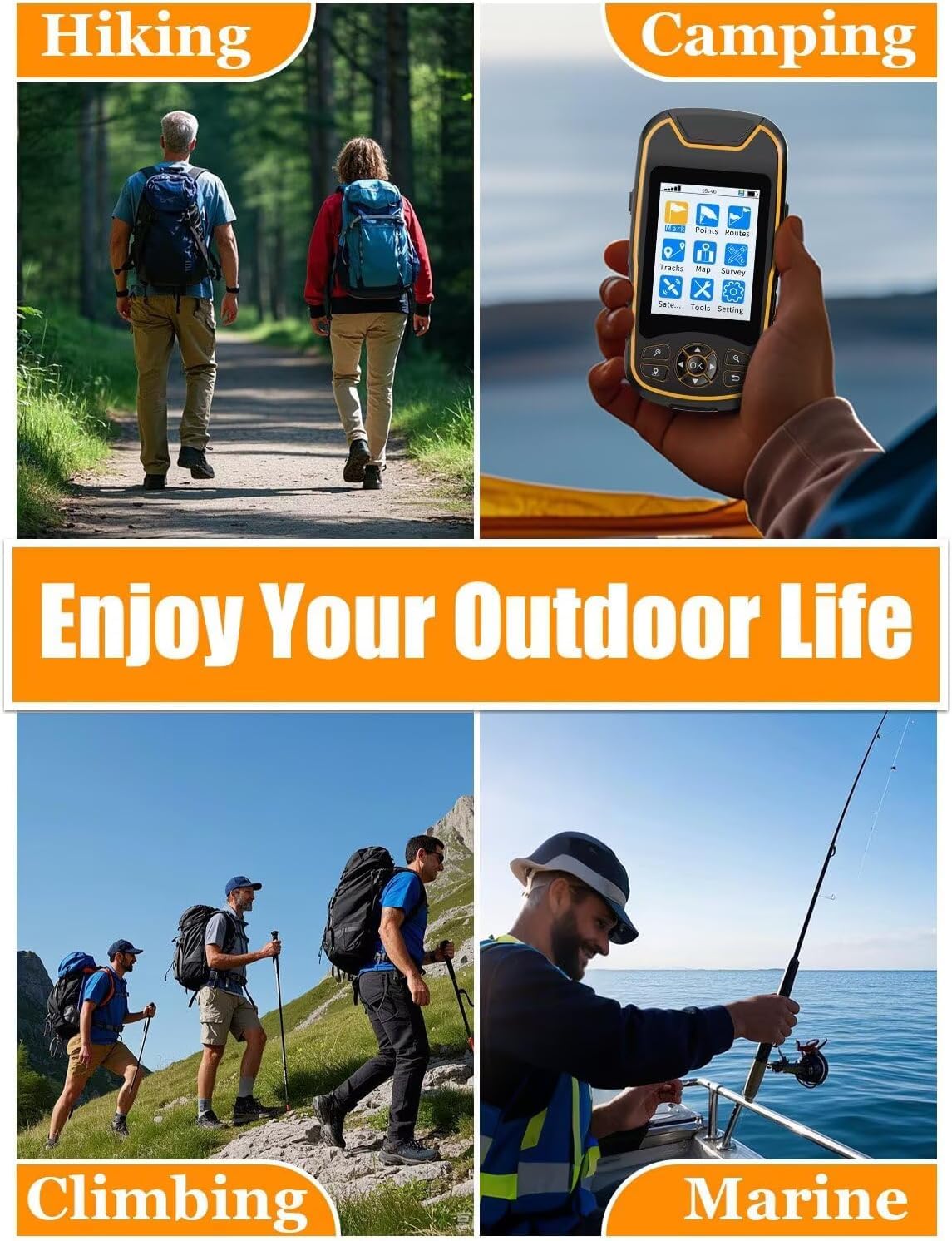 NiesahYan GPS offers up to 36 hours of battery life.