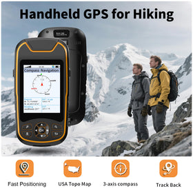 NiesahYan handheld GPS with multi-GNSS for precise positioning anywhere.