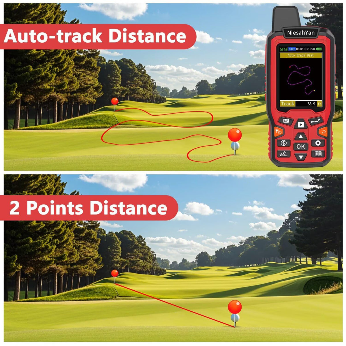 NiesahYan ZL180 LCD display visible for quick on-site reading