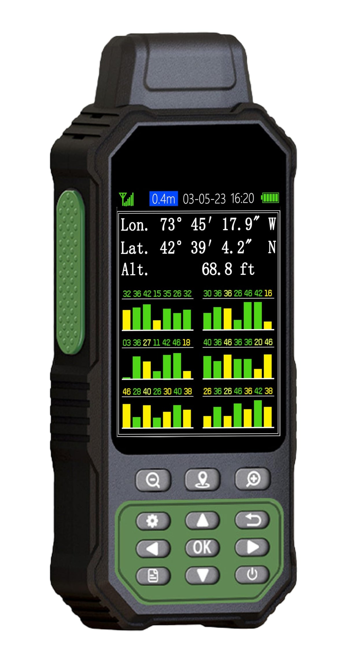 NiesahYan ZL190PLUS with 3.2-inch color display for bright sunlight readability.