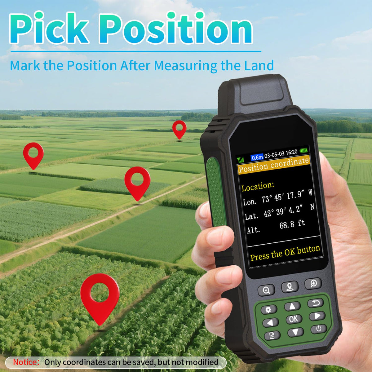 NiesahYan ZL190PLUS measures length and slope on straight or curved routes.