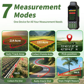 NiesahYan ZL190PLUS works with six satellite systems for versatile outdoor measurement.