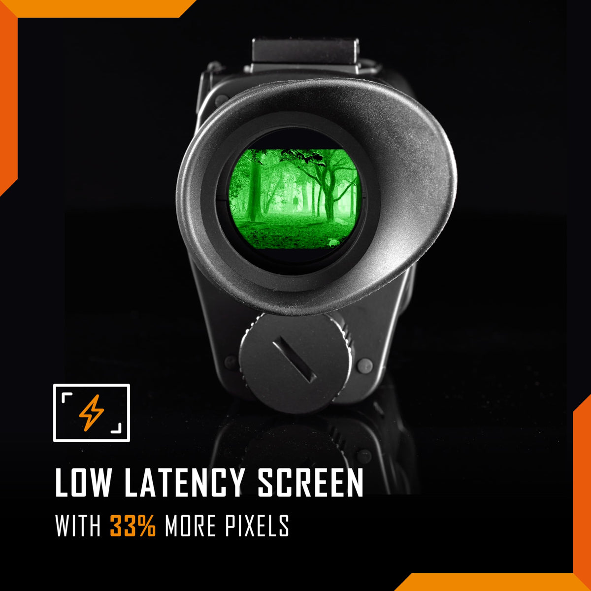 Nightfox Prowl 2 850nm IR option extends visibility up to 150 yards in darkness.