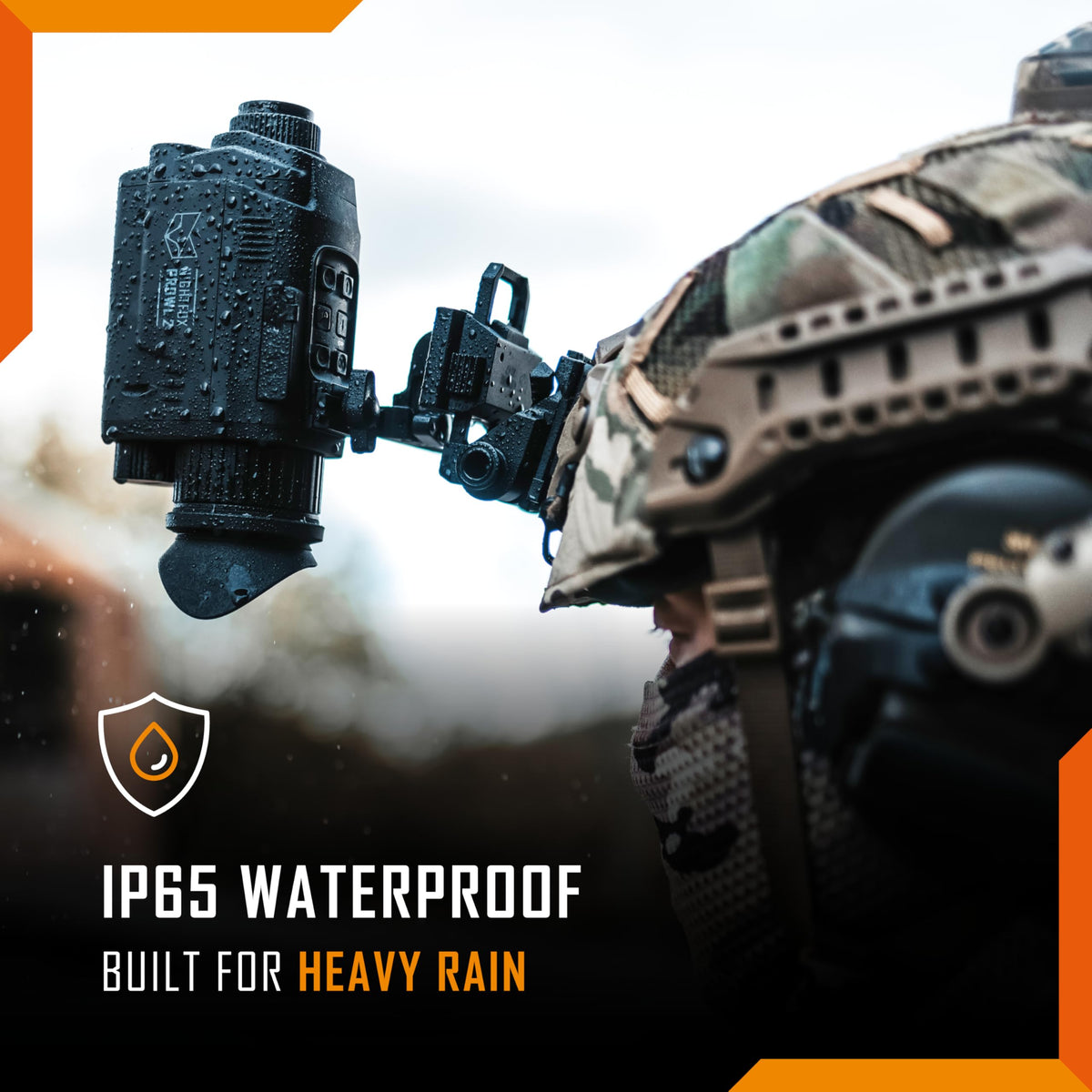 Nightfox Prowl 2 940nm IR LED provides covert illumination with minimal glow in low light.