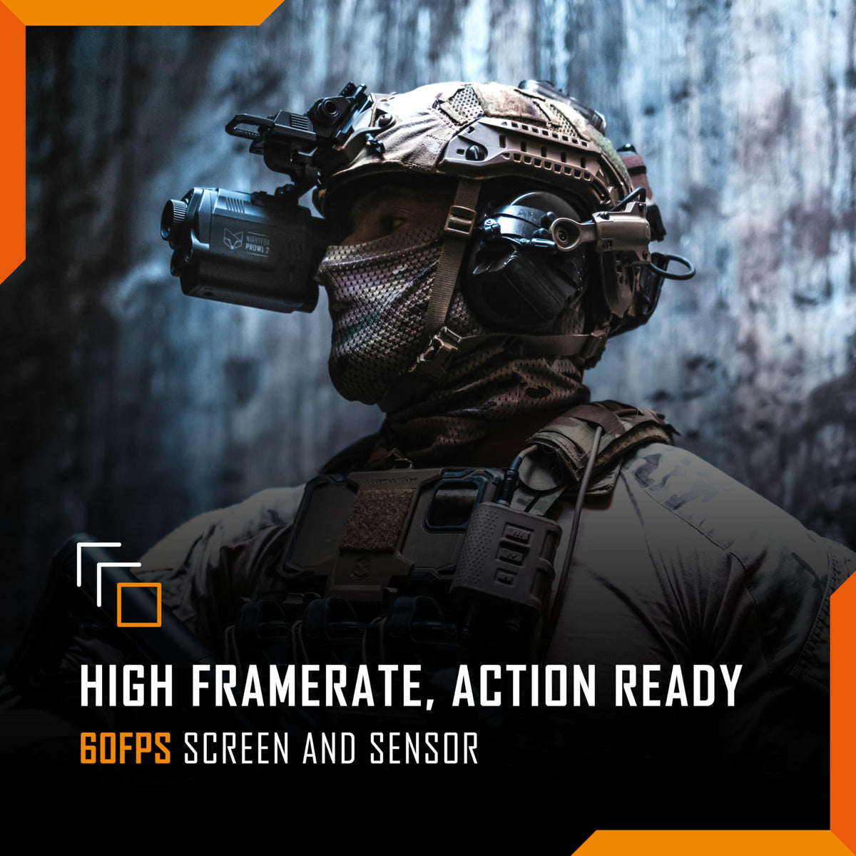 Nightfox Prowl 2 IP65 waterproofing supports rugged outdoor use.