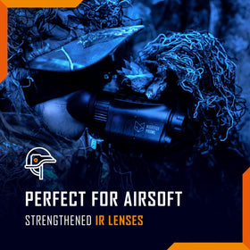 Nightfox Prowl adjustable eye cup and diopter for comfort.