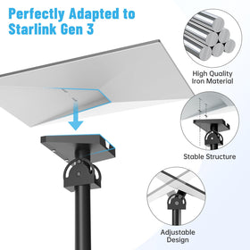 NiHome hardware kit showing concrete and wood screws for versatile secure installation benefit