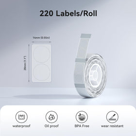 NIIMBOT sticker chip detail used for auto-detection, ensures hassle-free printing