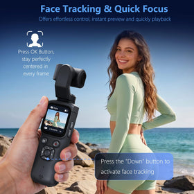 NIKICAM 1.72-inch touch screen simplifies quick adjustments on the go