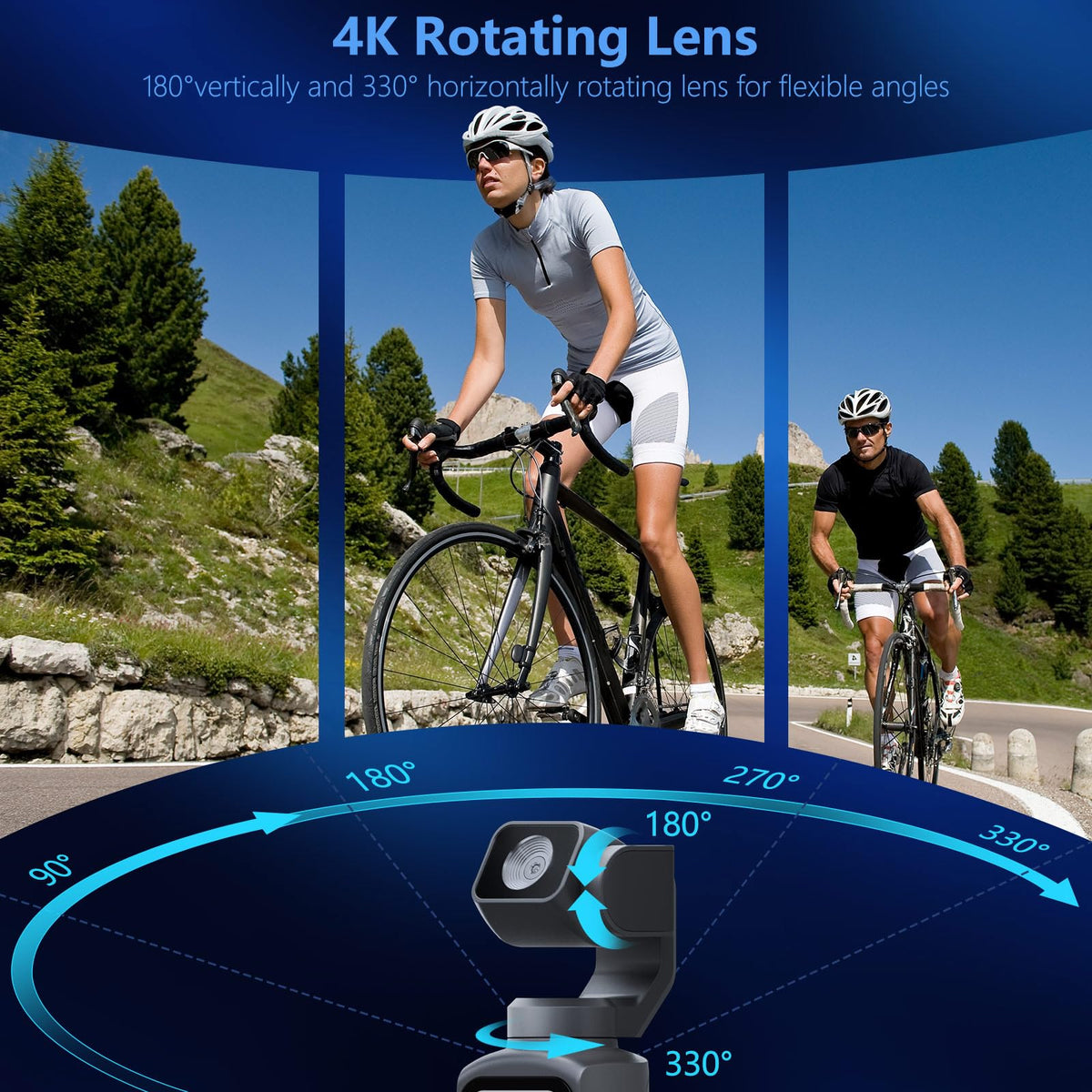 NIKICAM multifunction pocket camera supports time-lapse and slow motion