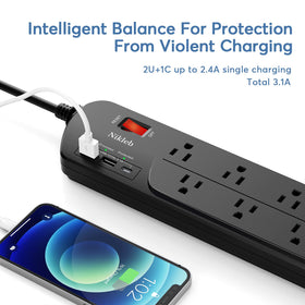 Nikleb USB-C fast charging port for quick device recharging
