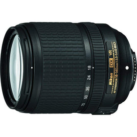 Nikon 18-140mm DX lens wide-angle shot showcasing versatile zoom and VR support.