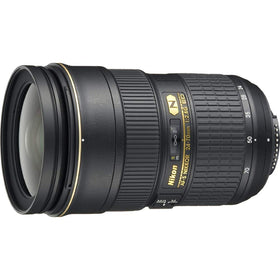 Nikon 24-70mm f/2.8G ED AF-S lens front view for versatile shooting
