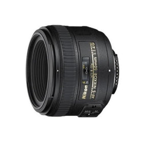 Nikon 50mm f/1.4G lens mounted on a DSLR body for versatile shooting
