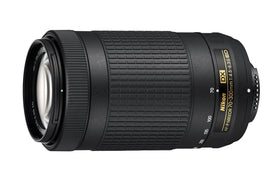 Nikon 70-300mm lens side profile for versatile travel photography