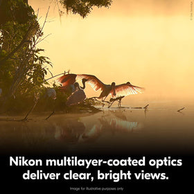 Nikon Action Zoom 10-22x50 binocular long eye relief for wearers