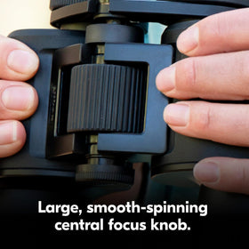 Nikon Action Zoom 10-22x50 binocular Porro-prism design for a wide field of view