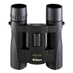Nikon ACULON A30 ergonomic grip reduces fatigue during long viewing sessions.