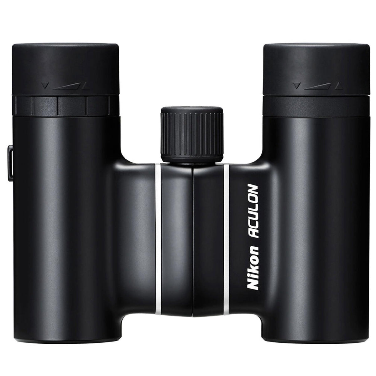 Nikon ACULON T02 lens coating close-up illustrating bright, high-contrast optics