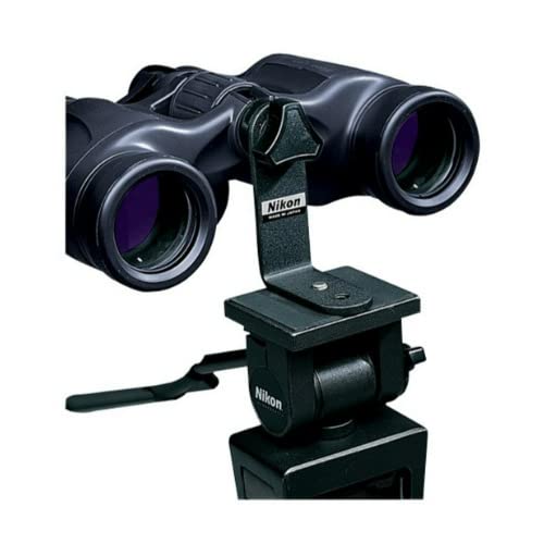 Nikon adapter attached to binoculars demonstrating hands-free viewing benefit