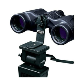 Nikon adapter beside a small tripod showing size and portability benefit